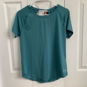 Teal Key Hole Under Armour T-Shirt